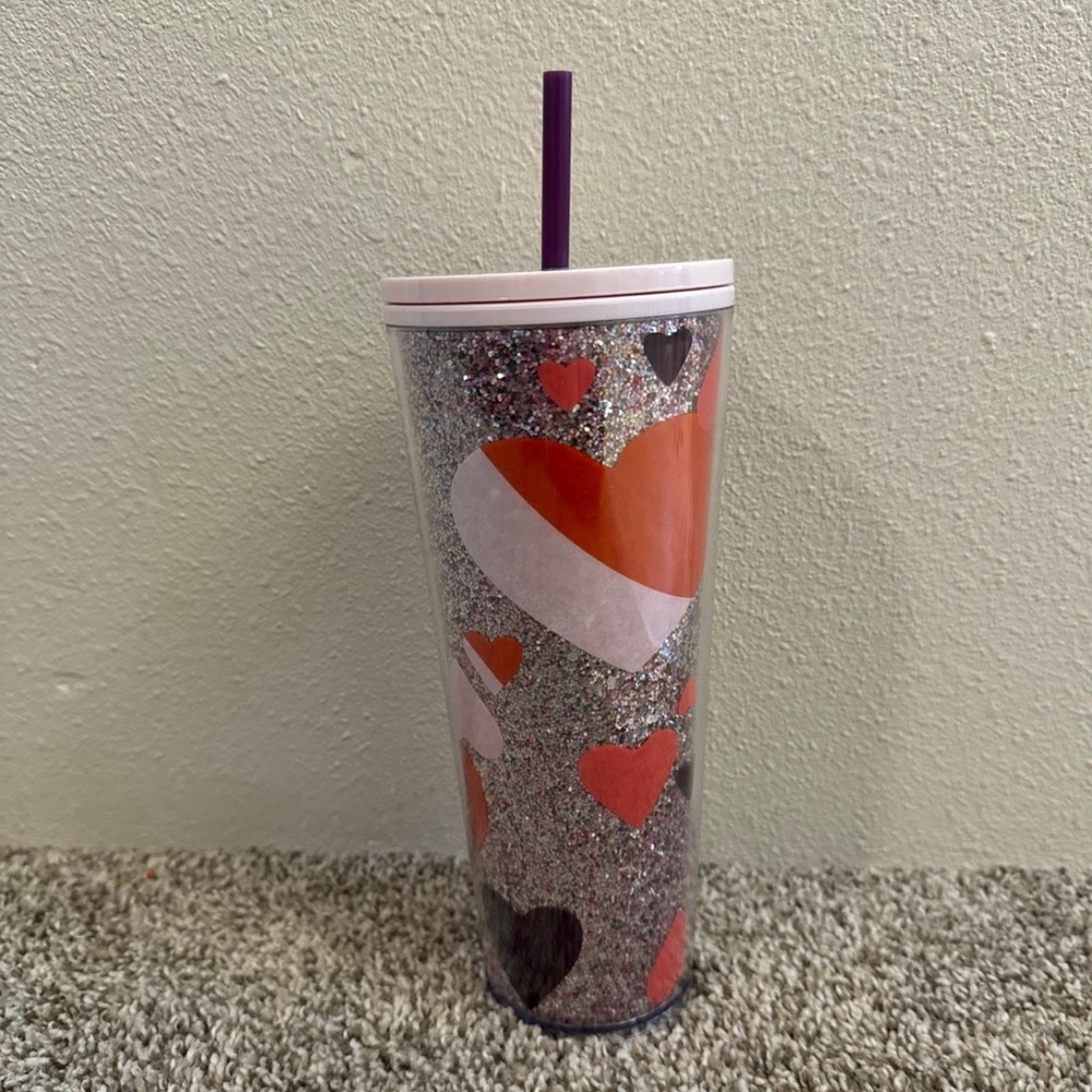 STARBUCKS HEART TUMBLER VENTI